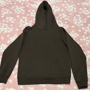 Brown Hooded Sweatshirt - Classic Pullover Hoodie